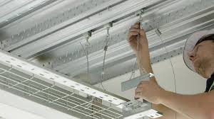 Electric cable tray suspension